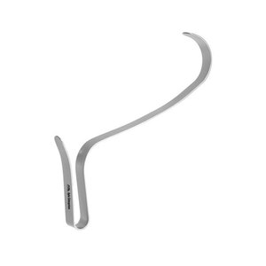 Retracteur à rabat Freeman, instrument chirurgical incurvé en acier inoxydable pour une chirurgie plastique et reconstructive durable et précise - Product Image 3