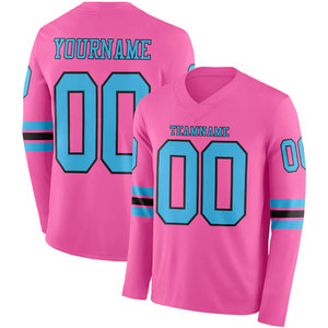 Camiseta de Práctica de Fútbol Americano 2025, Uniforme Deportivo Corto, Transpirable, Personalizable en Color/Logotipo, Tela de Alta Calidad de 240g, 100% para Hombre - Product Image 1