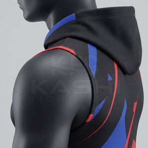 ชุดยูนิฟอร์ม 7v7 แบบไม่มีแขน พิมพ์ลายด้วยเทคนิค Sublimation ระบายอากาศได้ดี ผลิตจากผ้าที่ช่วยระบายความชื้นขั้นสูง ช่วยให้รู้สึกเย็นสบายในระหว่างการแข่งขัน - Product Image 6