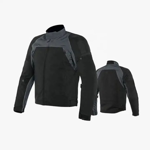 Chaqueta de Motocicleta Unisex de Alta Calidad, Impermeable y Resistente al Viento, en Cordura Negra, con Protección, para Pilotos - Product Image 1