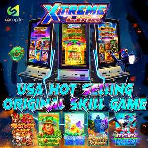 מכונת משחקי ארקייד אנכית 43 אינץ' של Fortune Gods Xtreme Link, מרובת משחקים, מתכתית, לשוק האירו-אמריקאי - Product Image 1