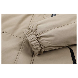 Vêtement de sport unisexe, nouveau design, à capuche, fermeture éclair, respirant, séchage rapide, écologique, faible MOQ, élégant, streetwear, poches latérales solides, pour homme, ski - Product Image 4