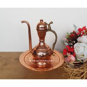 Dallah Antigua de Gran Venta, Teteras con Diseño Admirable, Cafetera al por Mayor, Dallah Árabe de Metal de Calidad Superior para Mesa - Product Image 2