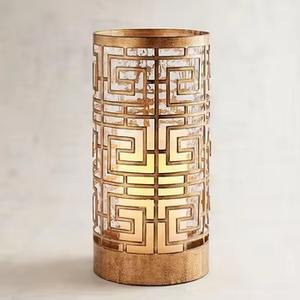 ที่วางเทียนทีไลท์ทำจากทองแดงที่ทันสมัยสำหรับบ้านโรงแรมห้องนั่งเล่นโต๊ะคริสต์มาสตกแต่งใช้งาน - Product Image 5