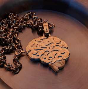 925 <b>Silver</b> Moissanite Diamond Initial Letter <b>Pendant</b> Personalized Rhodium-Plated Hiphop Inspired <b>Pendant</b> for <b>Men</b> - Product Image 5