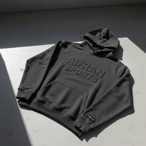 Sudadera con Capucha AIFRAN Premium con Logotipo en Relieve 3D, Sudadera de Forro Polar Grueso para Hombre, Estilo Urbano, Talla Grande, Unisex, Ropa Deportiva para Gimnasio - Product Image 1