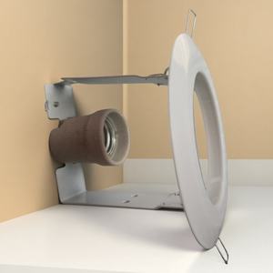 Luminaria Empotrable LED Simple R80 de 90 mm para Interiores, Carcasa de Acero - Product Image 3