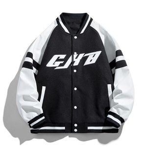 Veste universitaire classique pour hommes, pour le collège et les équipes, avec tissu durable, respirant, séchage rapide, veste de type letterman - Product Image 3
