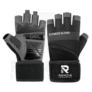 Custom Weightlifting Athletic Workout Fitness <b>Weight</b> Lifting Powerlifting Glove Unisex Gym Gloves Gear Accessories - Product Image 1