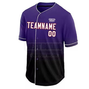 Conjunto de uniforme de béisbol de equipo de alta calidad para hombres, uniforme de béisbol personalizado para hombres - Product Image 2