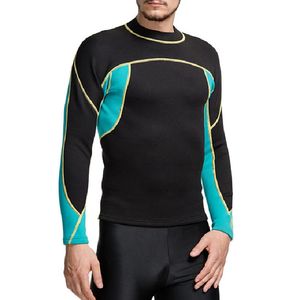 แฟชั่นล่าสุดผู้ชายฟิตเนสแขนสั้นที่กําหนดเองพิมพ์ RashGuard บุรุษแขนยาวป้องกันรังสียูวี MMA แผลเป็นยามเสื้อยืดแขนยาว - Product Image 6