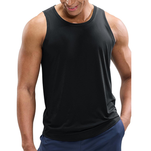 Hot Sale Comfortable Muscle Vest Blank 100% Cotton <b>Men's</b> Workout Stringer Bodybuilding Singlet Fitness Gym <b>Tank</b> <b>Top</b> <b>Mens</b> - Product Image 2