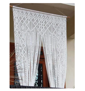 ผ้าม่านสำหรับห้องนั่งเล่นหรูหราม่านประตู macrame คูสติดม่านแขวนผนังฉากหลังแต่งงานขนาดใหญ่ - Product Image 1