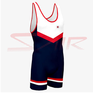 High Quality Customized Professional Wrestling Tights <b>for</b> <b>Men</b> Stretch <b>Singlets</b> Tank Sleeves Casual Print Decoration Wholesale - Product Image 1