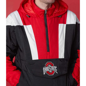 แจ็กเก็ตกีฬาแบบสวมหัวทรงหลวมยูนิเซ็กส์เทรนด์ฤดูหนาวทรงหลวมโอเวอร์ไซส์ปิดแบบรูดซิปด้านนอกสีพื้น - Product Image 3