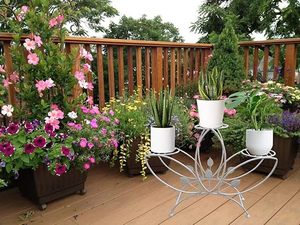3 Tier Planter Rack Flower <b>Pot</b> Shelf in Antique Leaf Design Flower <b>Pot</b> Rack Decoration Home Garden Balcony In High Quality - Product Image 4