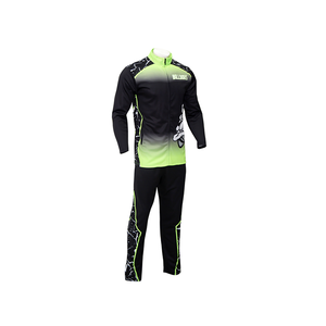Combinaisons sportives taille moyenne grande pour vêtements de sport Survêtements en polyester imprimés par transfert de chaleur de haute qualité avec numéro de nom personnalisé - Product Image 4