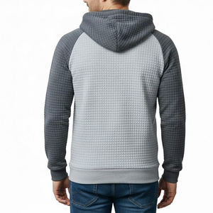 Pull-over d'hiver 100% coton pour hommes avec impression numérique Nouveauté Pull-over en molleton de coton Streetwear Pull-over oversize pour hommes - Product Image 2