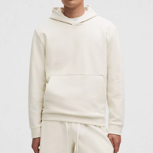 Personalizado de alta calidad de invierno bordado Street Style Heavyweight para mujeres sudaderas con capucha de los hombres 100% algodón recortado Sudadera con capucha - Product Image 1