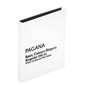 PAGNA Basic Colours Ring Binder DIN <b>A4</b> White Cardboard File <b>Folder</b> - Product Image 3