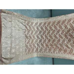 ผ้าส่าหรีผสมผสานความงามแบบดั้งเดิมและทันสมัย คุณภาพเยี่ยม ให้ลุคสง่างาม สไตล์อินเดีย แห้งเร็ว เหมาะสำหรับโอกาสต่างๆ - Product Image 1