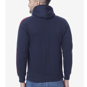 Pakistan fait de haute qualité Logo personnalisé hommes sweats à capuche 100% coton respirant pull tricoté Logo Design surdimensionné basiques sweats à capuche - Product Image 3