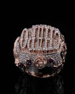 Hip Hop Rapper Jewelry Shiny Diamond Cross <b>Ring</b> for <b>Men</b> White Gold Plated Micro Pave Baguette Zircon Cross <b>Ring</b> for Gift - Product Image 5