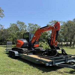 Mini-pelle U50-5 Kubota authentique Machines d'origine d'occasion Poids en ordre de marche de 3 tonnes Moteur de pompe à boîte de vitesses Mitsubishi-Noyau inclus - Product Image 1