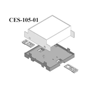 Recintos de plástico industriales de alta demanda de productos de calidad superior, carcasas compactas de CES-105 - Product Image 5