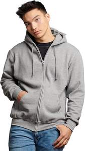 Sudadera con Capucha Casual de Invierno para Hombre, Lavado Ácido, Color Sólido, 100% Algodón, Felpa, Corte Regular, Transpirable, Ecológica, con Bolsillo - Product Image 2