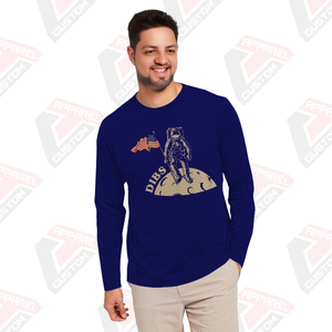 heritage men long sleeve cotton jersey t <b>shirt</b> timeless comfort - Product Image 4