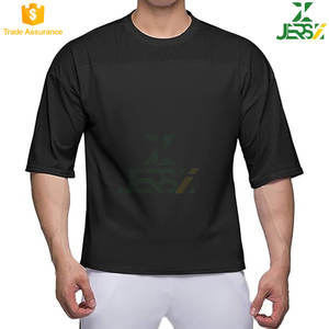 OEM precio al por mayor Premium Boxy Fit Heavy algodón camiseta 200 GSM 100% algodón personalizado Transferencia de Calor impreso camiseta - Product Image 2