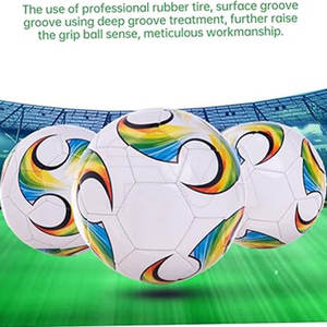 Vente en gros Nouveau style de ballon de football hybride Ballon de football hybride de taille personnalisée Ballon de football hybride durable - Product Image 6