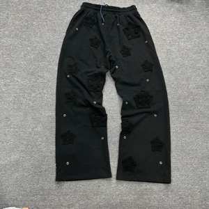 Venta al por mayor ácido lavado pantalones de chándal de los hombres de alta calidad pantalones de chándal con bolsillos logotipo personalizado pantalones de chándal para los hombres - Product Image 2