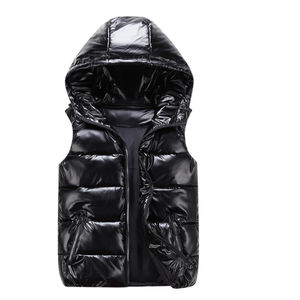 Vente en gros de gilets bouffants à col montant confortables et respirants en polyester 100% pour hommes gilets bouffants coupe-vent personnalisés pour hommes - Product Image 5