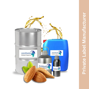 OEM/ODM Custom Bulk 100% Pure Natural Organic Cold Press Sweet Almond Carrier Oil para el cuidado facial y corporal para masajes - Product Image 2