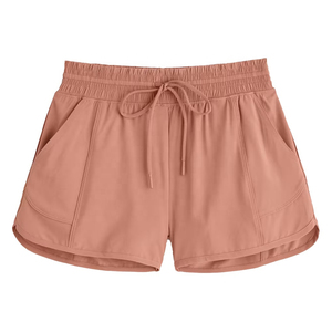 OEM Wholesale Factory Oem Women Running Shorts <b>Polyester</b> Spandex Sports Yoga <b>Boxer</b> Gym Women Booty Shorts ODM - Product Image 5