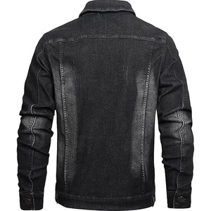 Chaqueta Vaquera de Invierno para Hombre de Alta Calidad, Personalizada, con Logotipo Frontal, Transpirable, de Secado Rápido, Diseño Casual y Elegante - Product Image 2