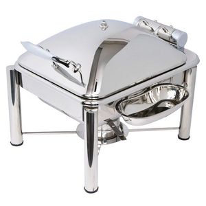 Square Stainless Steel <b>Chafing</b> <b>Dish</b> With Unique Shape for Elegant and Stylish Food Presentation - Product Image 1