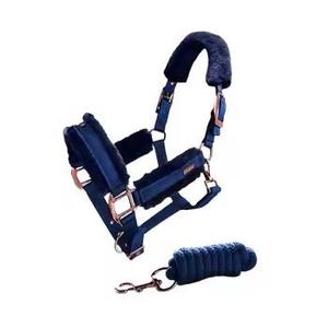 Custom Logo EQUILUX HANDCRAFT BOUTIQUE Nylon Rope Halter-Model EHB-HH-18 Comfortable Lightweight Durable Adjustable <b>Equestrian</b> - Product Image 5