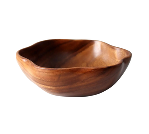 Exquisito tazón de masa de madera tallado a mano artesanía de madera Natural para una decoración del hogar hermosa y auténtica japonesa - Product Image 6