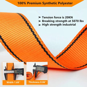 Arnés de Seguridad Naranja de Cuerpo Completo con Correas Ajustables y Cintas Resistentes para Uso Industrial - Product Image 6