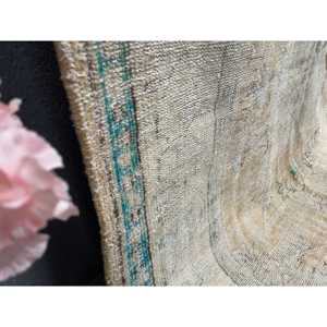 Grand tapis turc de 6,3 x 9,3 pieds, tapis persan vintage brun - Product Image 4