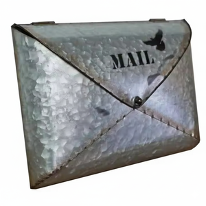 Buzón galvanizado aprobado por USPS con ranura de correo grande Acero de grado comercial para áreas de alto tráfico - Product Image 1