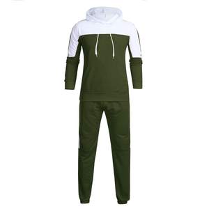 Conjunto de chándal personalizado para hombre Traje de Jogger de dos piezas Ropa deportiva con cremallera completa OEM ODM Suministro del fabricante - Product Image 3
