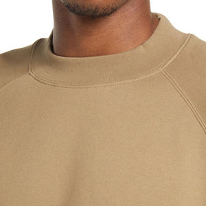 Design Your Own Men's Basic Long Sleeve Oversized Sweatshirt Loose Fit Workout Pullover Crewneck Oversized Sweatshirt - Product Image 4