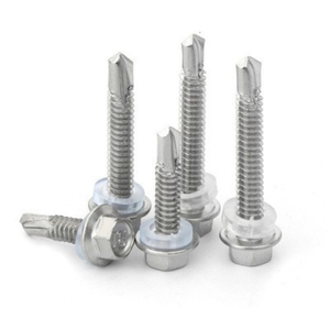 High Grade Hex Washer Head Self Sheet Metal Drilling <b>Screw</b> High Precision Double Pozi Iso Certificate Standard Packaging - Product Image 5
