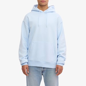 Venta al por mayor de alta calidad en relieve personalizado en blanco completo Zip Up Hoodie Heavy Fleece Oversized Heavyweight Hoodies para hombres - Product Image 1
