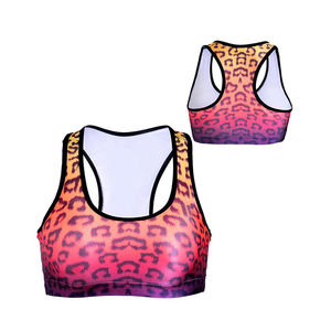 Vente en gros en vrac Prix d'usine Soutien-gorge de sport sans couture pour femmes Fitness Yoga Gym Strappy Compression Quick Dry Rembourré OEM Custom - Product Image 4