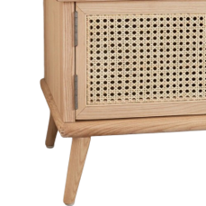 Meubles TV modernes en bois de manguier faits à la main, rangement amovible et réglable, meubles écologiques pour la maison, le salon, l'hôtel, l'appartement - Product Image 3